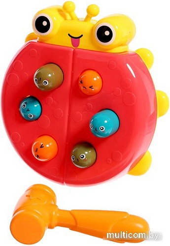 Развивающая игрушка Sima-Land Стучалка Божья коровка WQ-64 10112637