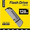 USB Flash BreezyTech U012 128GB (серебристый/черный)