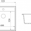 Кухонная мойка FostoGran FG 52-50 (471-иней)