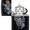 Зажигалка Zippo Darts Black Matte 48679