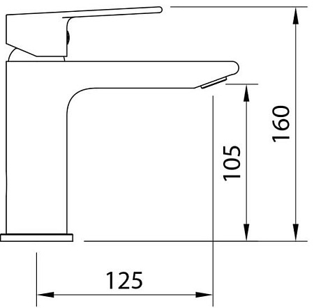 Смеситель Clever Agora Xtreme 105 60704