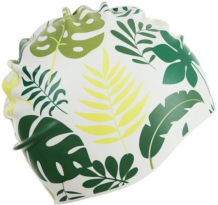 Шапочка для плавания Onlytop Зелень 7316245