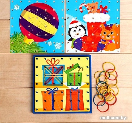 Головоломка Zabiaka Геоборд со сменными картинками 4877765