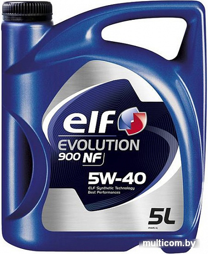 Моторное масло Elf Evolution 900 NF 5W-40 5л