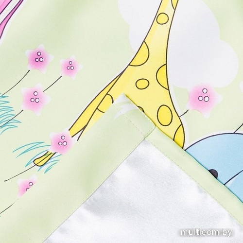 Штора Этель Саванна 9177112 110x240 (фисташковый (блэкаут, 1 шт)