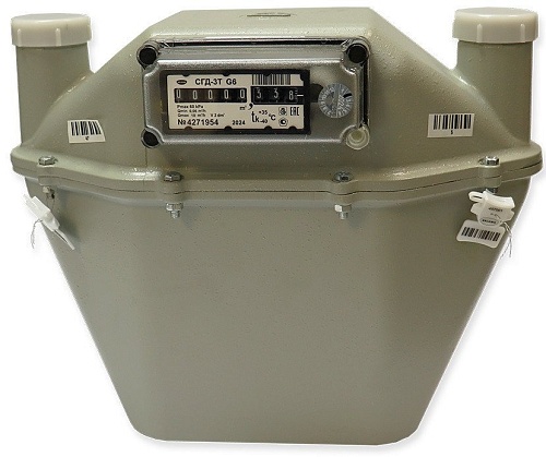 Счетчик газа БелОМО СГД-3Т-2-2 G6 (правый)