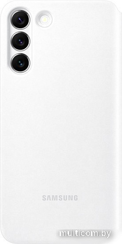 Чехол для телефона Samsung Smart Clear View Cover для S22+ (белый)