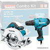 Набор электроинструментов Makita DK0118 (DF0300 + HS7600)