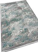 Radjab Carpet Афина Прямоугольник 9009A 12812RK (2.4x3.4, Grey/Green)