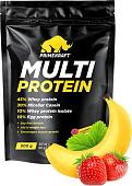 Протеин Prime Kraft Multi Protein (900г, клубника/банан)