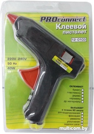 Термоклеевой пистолет PROconnect 12-0103