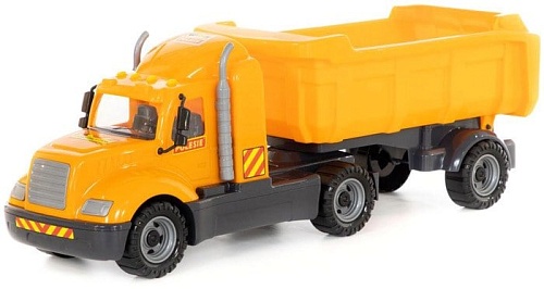 Полесье Майк автомобиль-самосвал с полуприцепом 55637