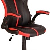 Кресло Меб-ФФ MF-609 (черный/красный)