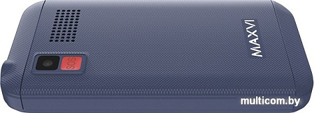 Кнопочный телефон Maxvi B200 (синий)