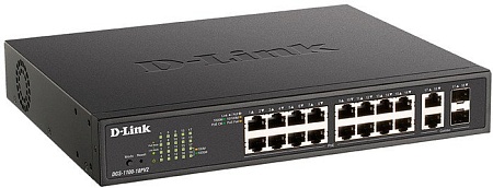 Управляемый коммутатор 2-го уровня D-Link DGS-1100-18PV2/A3A