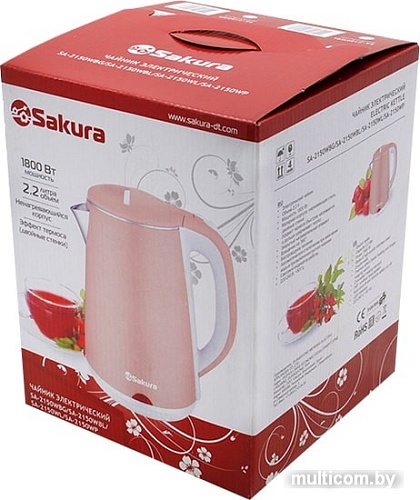 Электрочайник Sakura SA-2150WBG
