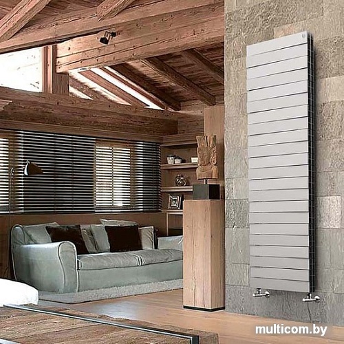 Биметаллический радиатор Royal Thermo Pianoforte Tower 500 Silver Satin (22 секции)