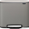 Brabantia Bo Pedal Bin 36 л (минерально-серый)