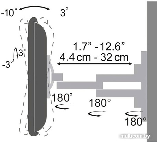 Кронштейн SBOX LCD-903