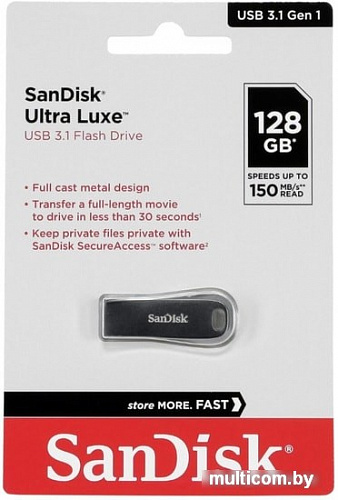 USB Flash SanDisk Ultra Luxe USB 3.1 128GB