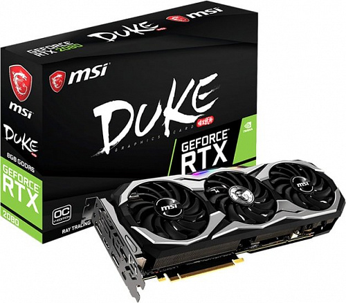 Видеокарта MSI GeForce RTX 2080 Duke OCV1 8GB GDDR6