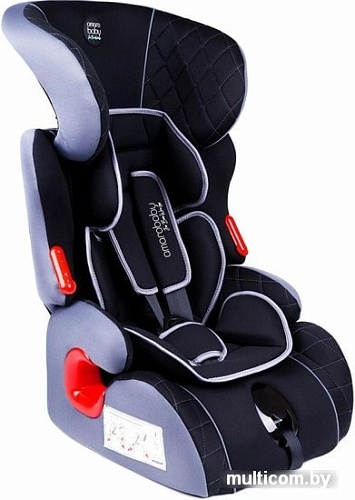 Детское автокресло Amarobaby Big trip AB212006BTChS/09 (черный/серый)