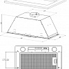 Кухонная вытяжка Korting KHI 6631 RB