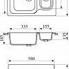 Кухонная мойка Gran-Stone GS-09 (терракот 307)