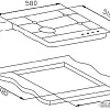 Варочная панель Weissgauff HGG 645 BGXB
