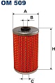 Масляный фильтр Filtron OM 509