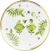 Тарелка десертная Bitossi Fabula FTB01014 (райский сад)