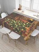Скатерть JoyArty Праздник у камина tcox_381929_120x145
