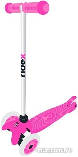 Самокат Ridex Zippy 2.0 3D (розовый)