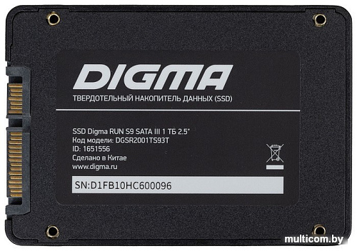 Digma Run S9 1TB DGSR2001TS93T