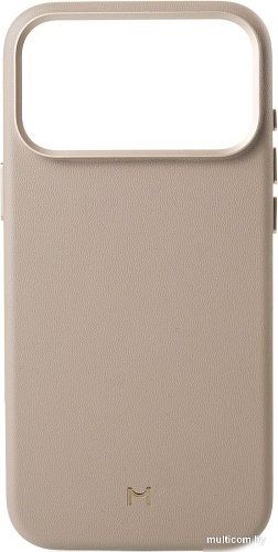 Magssory Eco-Leather Case для iPhone 17 Pro Max Latte CLT045l