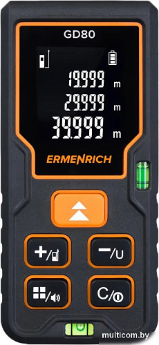 Лазерный дальномер Ermenrich Reel GD80 81423