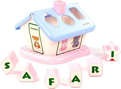 Сортер Полесье Садовый домик сафари 90300 (голубой)