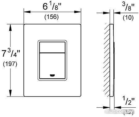 Grohe Skate Cosmopolitan 38732SH0 (альпин-белый)