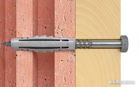 Дюбель распорный Fischer SX 8 70008K (100 шт)