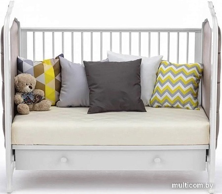 Классическая детская кроватка Nuovita Fulgore (белый)