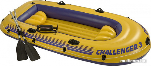 Гребная лодка Intex Challenger 3 Set (Intex-68370)