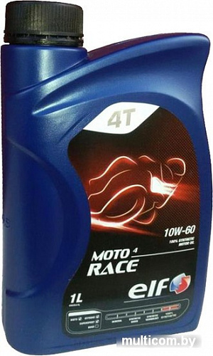 Моторное масло Elf MOTO 4 RACE 10W-60 1л