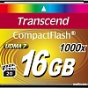 Карта памяти Transcend 1000x CompactFlash Ultimate 16GB (TS16GCF1000)