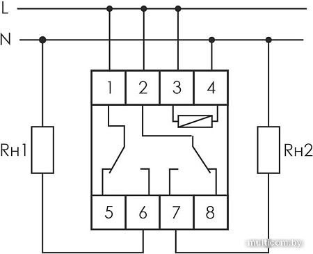 Реле времени Евроавтоматика F&F PCU-520 EA02.001.012