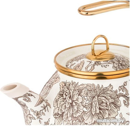 Чайник без свистка Agness Royal Garden 950-089