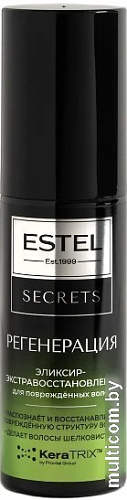 Эликсир Estel Professional Secrets Регенерация для поврежденных волос Экстравосстановление 100 мл