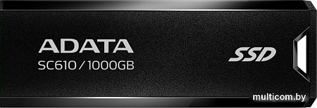 Внешний накопитель ADATA SC610 1000GB SC610-1000G-CBK/RD