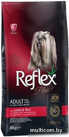 Сухой корм для собак Reflex Plus Для мини и мелких пород с ягненком 8 кг