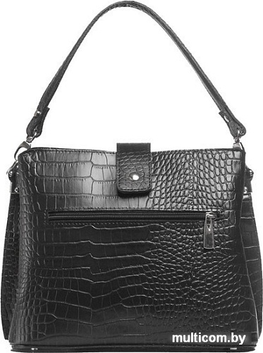 Женская сумка Souffle 101 1015001 (черный кайман эластичный)