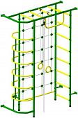 Детский спортивный комплекс Пионер 9 (зеленый/желтый)